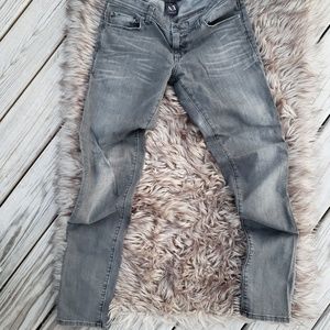Armani Exchange Gray Denim